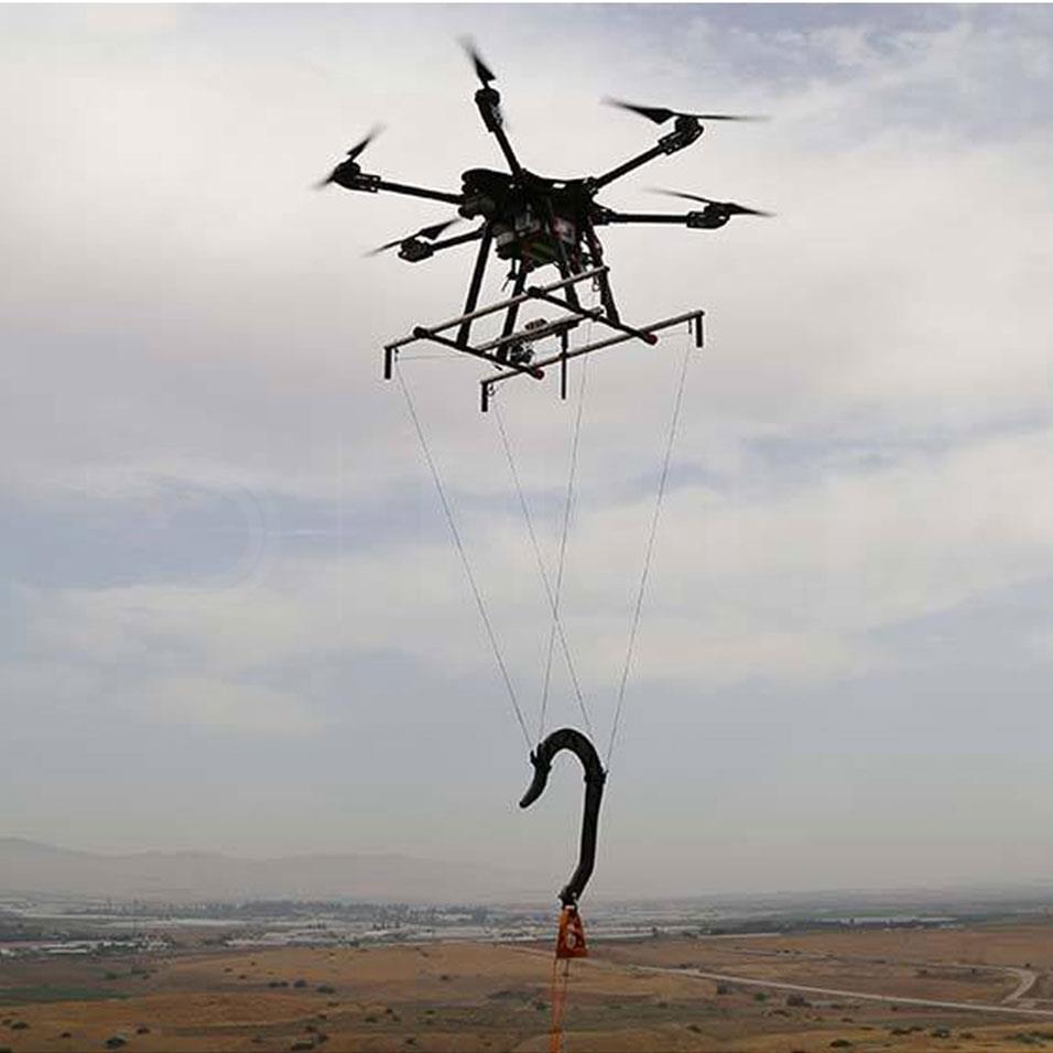 Highnovate Vertical Drone Rope Carrier
